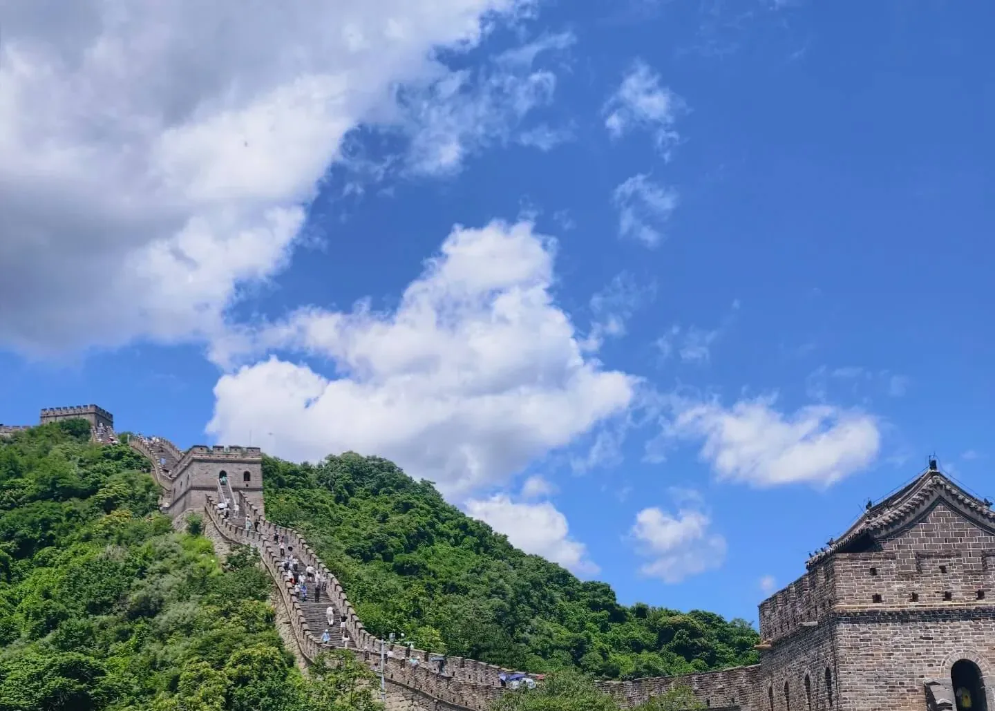 Mutianyu wall and watchtowers
