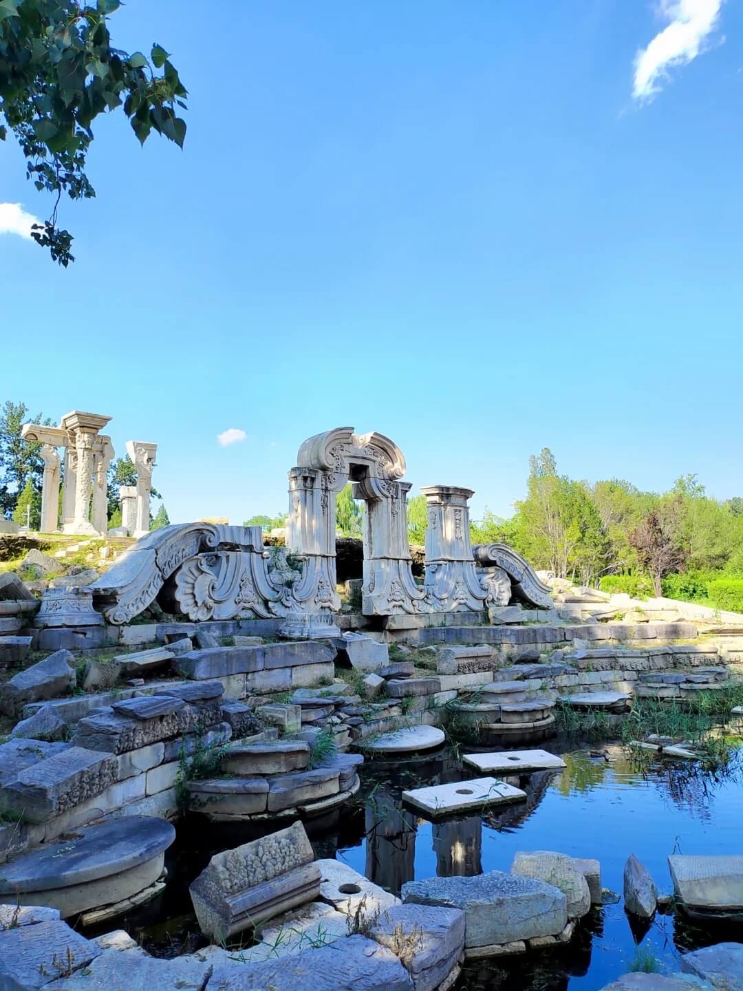 Yuanmingyuan Ruins Park in Beijing